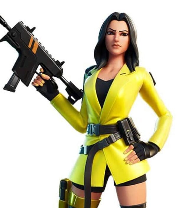 Fortnite Leather Yellow Jacket