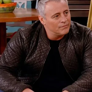 Friends The Reunion Matt LeBlanc Brown Stylish Leather Jacket