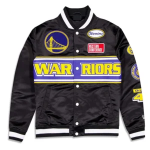 Golden State Warriors Rally Drive 2024 Varsity Jacket