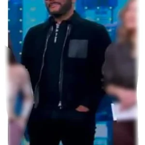 Good Morning America Tyler Perry Leather Stylish Jacket