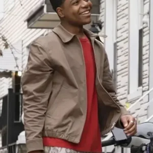 Goosebumps S02 Elijah M. Cooper Cotton Brown Jacket