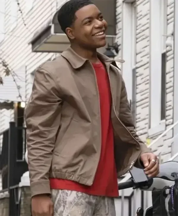 Goosebumps S02 Elijah M. Cooper Cotton Brown Jacket