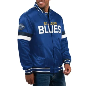 Home Game St. Louis Blues Varsity Jacket