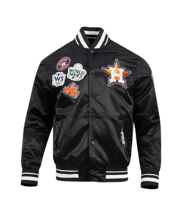 Houston Astros Diy Pick Stitch Varsity Jacket
