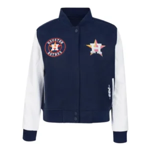 Houston Astros Game Day Navy Varsity Jacket