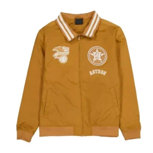 Houston Astros Logo Select Light Bomber Jacket