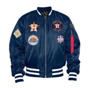 Houston Astros Stylish MA-1 Bomber Jacket