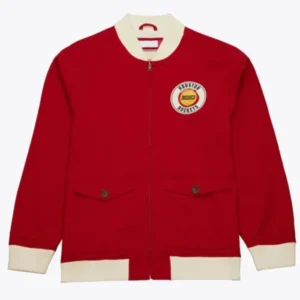 Houston Rockets Red Cotton Bomber Stylish Jacket