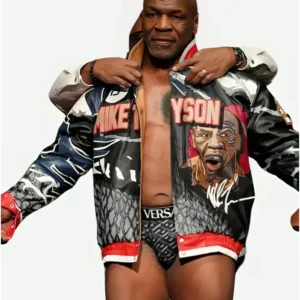 Iron Mike Tyson Genuine Leather Stylish Jacket