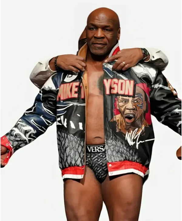 Iron Mike Tyson Genuine Leather Stylish Jacket