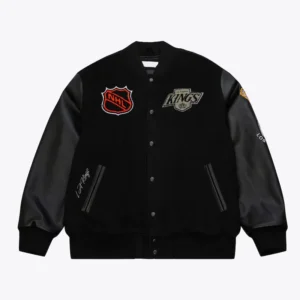 LA Kings Black Out Team Varsity Jacket