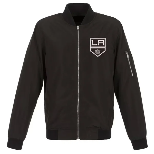 LA Kings Bomber Black Lightweight Jacket