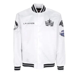 LA Kings Hometown Lightweight White Jacket
