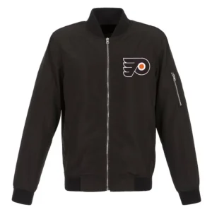 Lightweight Philadelphia Flyers Nylon Bomber Jacket