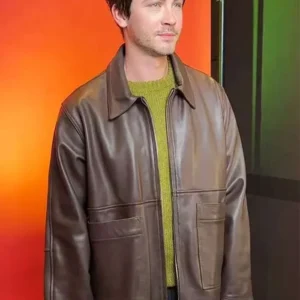 Logan Lerman Oh Hi Leather Jacket