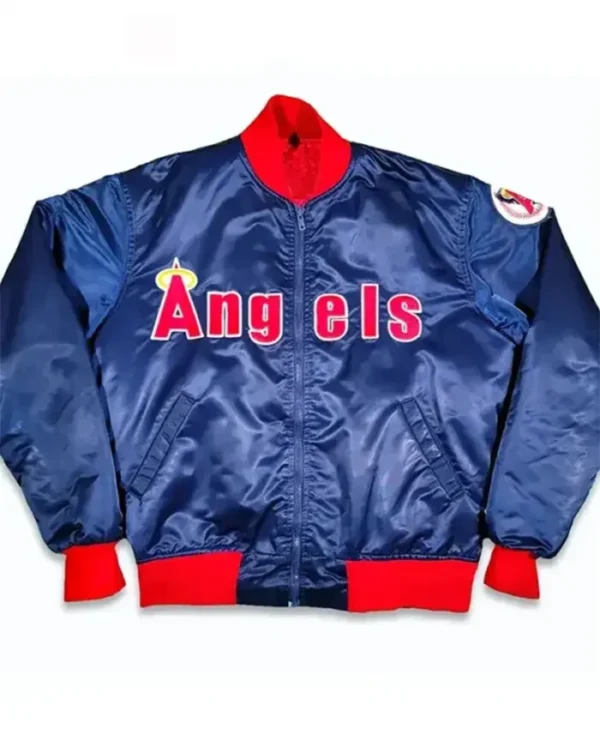 Los Angeles Angels Blue Stylish Bomber Jacket