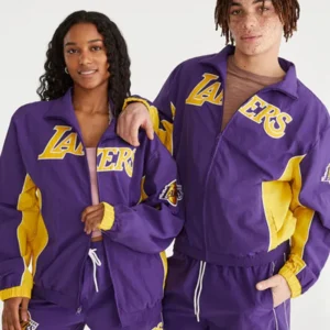 Los Angeles Lakers Full-Zip Purple Jacket
