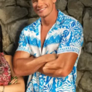 Love Island USA S07 Callum Hole Multicolor Shirt
