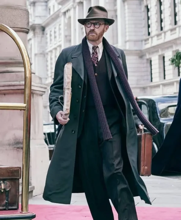 Mark Gatiss Bookish S01 Trench Coat