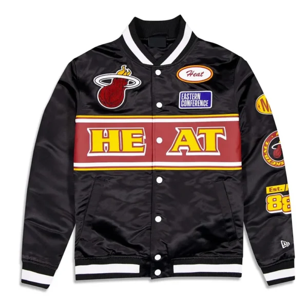 Miami Heat Rally Drive 2024 Varsity Jacket