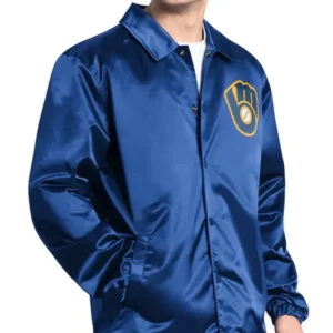 Milwaukee Brewers Point Man Royal Jacket