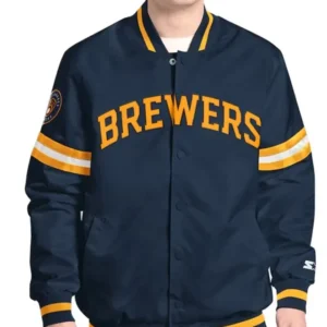Milwaukee Brewers Scout Varsity Jacket