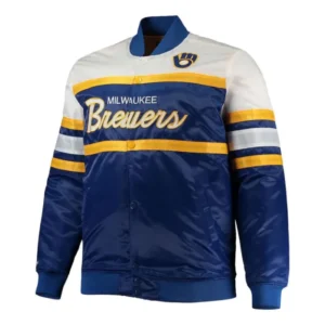 Milwaukee Brewers Special Blue and White Jacket