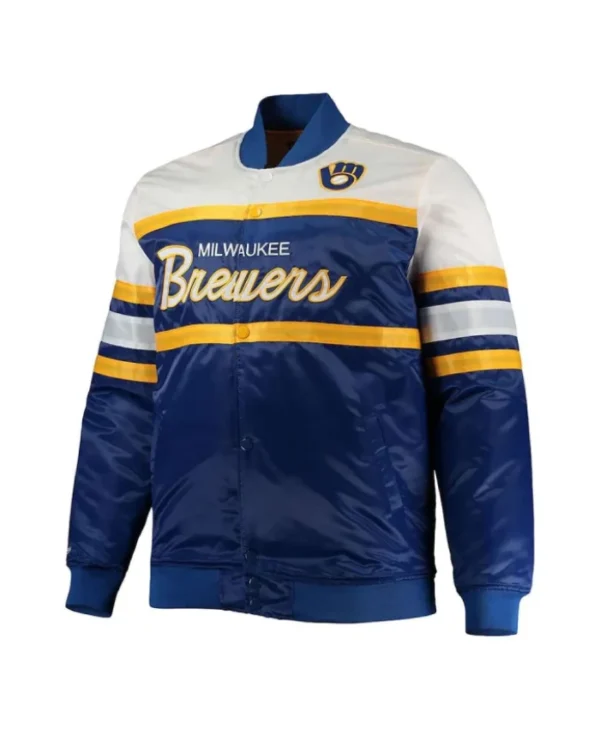 Milwaukee Brewers Special Blue and White Jacket