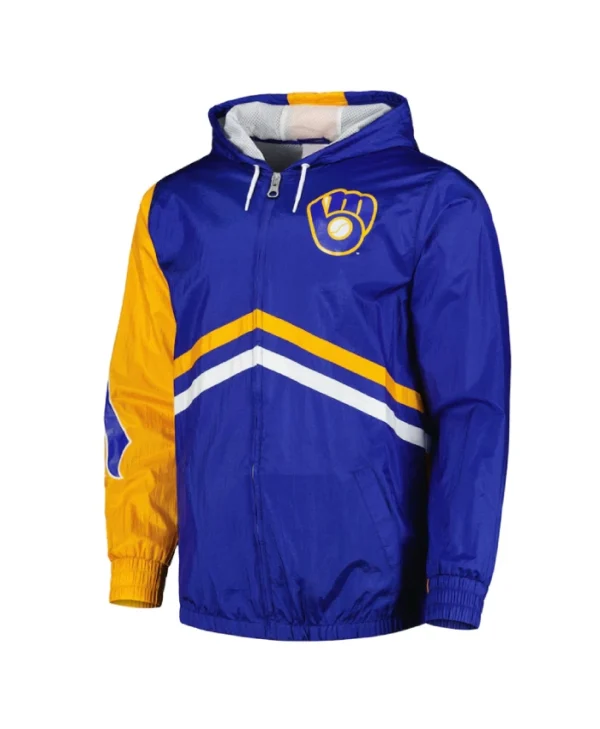 Milwaukee Brewers Undeniable Royal Full-Zip Jacket