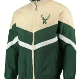 Milwaukee Bucks Bank Shot Cream Jacket