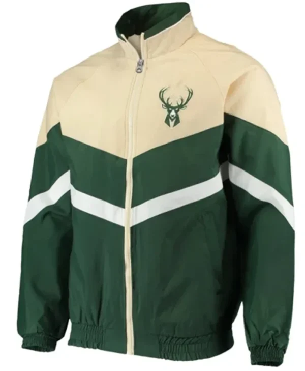 Milwaukee Bucks Bank Shot Cream Jacket