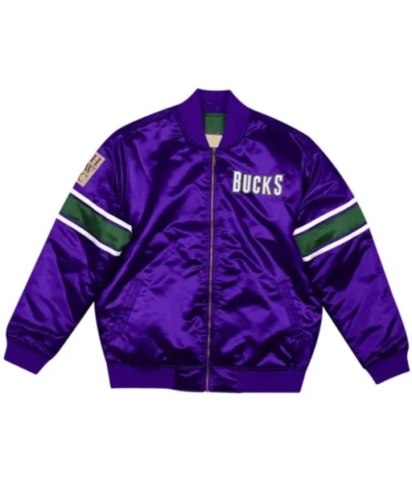 Milwaukee Bucks Heavyweight Bomber Jacket