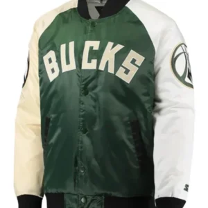 Milwaukee Bucks Multicolor Varsity Jacket