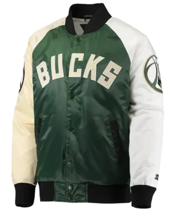 Milwaukee Bucks Multicolor Varsity Jacket