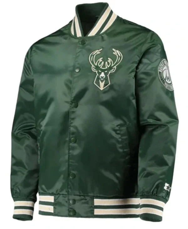 Milwaukee Bucks The Diamond Hunter Varsity Jacket