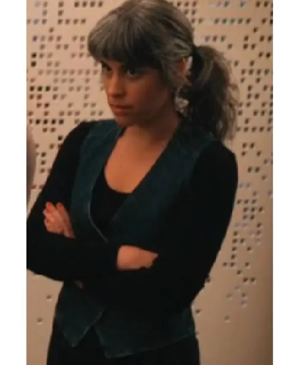 Mythic Quest 2025 Ashly Burch Denim Stylish Vest