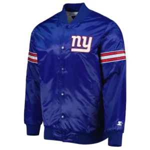 NY Giants The Pick and Roll Varsity Jacket