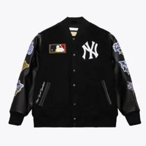 NY Yankees Out Vintage Logo Varsity Jacket