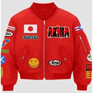 Neo-Tokyo Akira Red Stylish Bomber Jacket