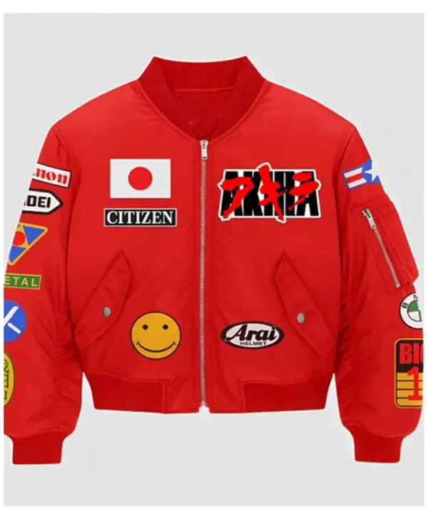 Neo-Tokyo Akira Red Stylish Bomber Jacket