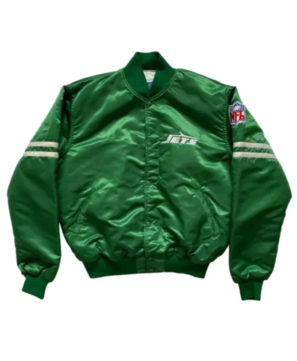 New York Jets 80s Varsity Green Jacket