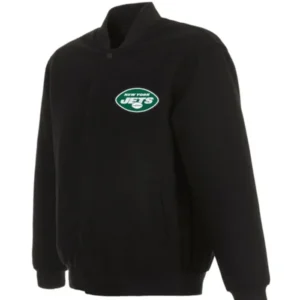 New York Jets Black Varsity Stylish Jacket