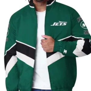 New York Jets Captain Bomber Green Jacket