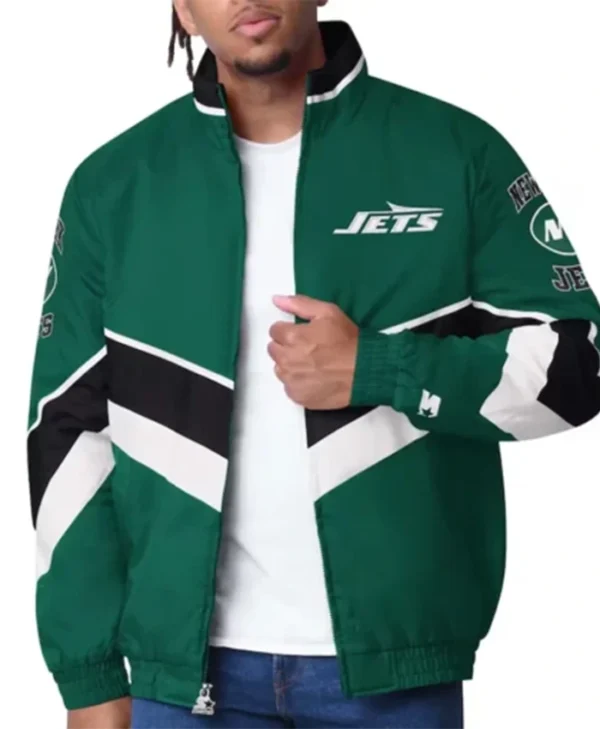 New York Jets Captain Bomber Green Jacket