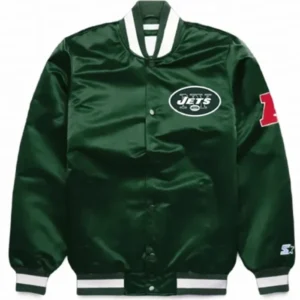 New York Jets Dark Varsity Green Jacket