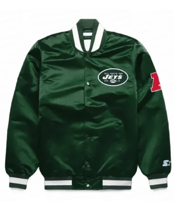 New York Jets Dark Varsity Green Jacket