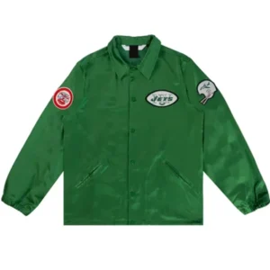 New York Jets Windbreaker Green Jacket