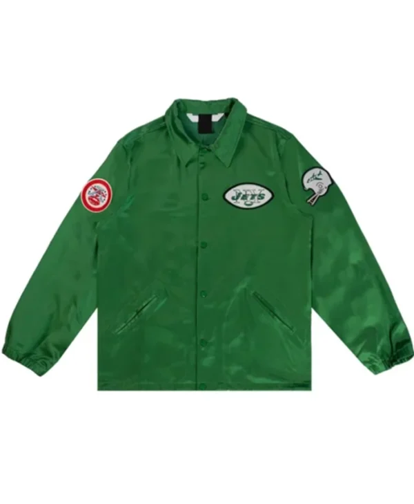 New York Jets Windbreaker Green Jacket