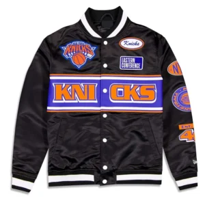 New York Knicks Rally Drive 2024 Varsity Jacket