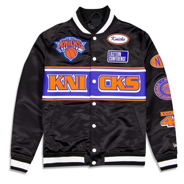 New York Knicks Rally Drive 2024 Varsity Jacket